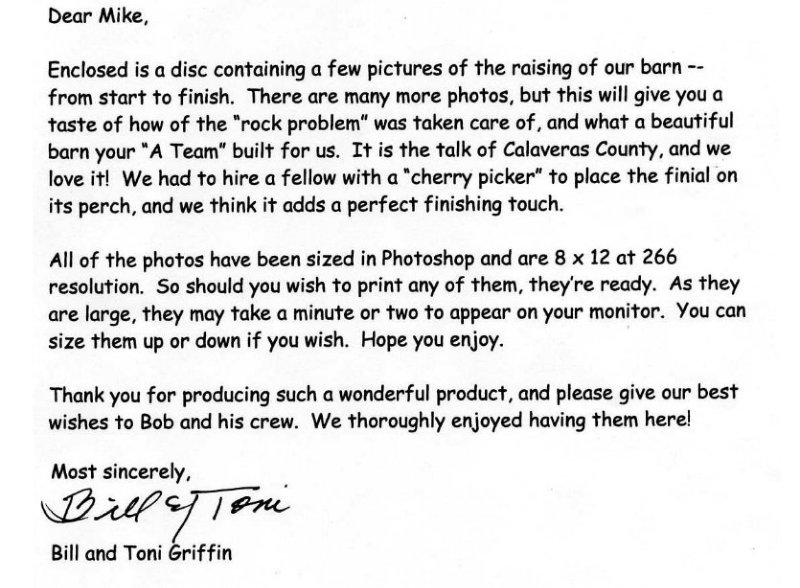 Bill and Toni Griffin